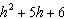 Write an expression that represents the length of the missing base of this triangle. Its area is .
