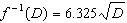 <strong>The stopping distance of a car after the brakes have been applied is directly proportional to the square of the speed . The stopping distance of a car on dry asphalt is given by the function where is measured in mi/h. Which one of the following is the inverse function of ?</strong> A) B) C) D) E)