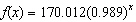 <strong>The data in the table shows the temperature for a cup of coffee after it is poured into the cup. The initial temperature of the coffee is F. Which one of the following functions is the best model for this data? </strong> A) B) C) None of these options D) E)