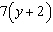 <strong>For the polynomial expression factor out the GCF. </strong> A) B) C)