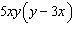 <strong>For the polynomial expression factor out the GCF. </strong> A) B) C)