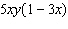 <strong>For the polynomial expression factor out the GCF. </strong> A) B) C)