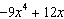 Factor the polynomial expression completely.  