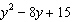 Factor the trinomial. If the trinomial cannot be factored over the integers then write that it is prime.  