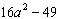 Factor the polynomial expression. If the polynomial cannot be factored write the answer as prime.