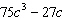 Factor the polynomial expression completely. If the polynomial cannot be factored write the answer as prime.