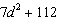 Factor the polynomial expression completely. If the polynomial cannot be factored write the answer as prime.