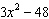 Factor the polynomial expression completely. If the polynomial cannot be factored write the answer as prime.