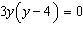 Solve the equation using the zero-product property.  