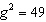 Solve the equation.  