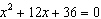Solve the equation.  