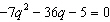Solve the equation by factoring.  