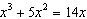 Solve the equation.  