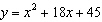 Find the x- and y-intercepts of the equation.  