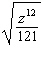 <strong>Simplify the expression. Assume that the variable has positive values. </strong> A) B) C) D)