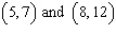 Find the distance between the points . Round to two decimal places if necessary.