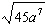 <strong>Simplify the radical expression. Assume that all variables under the radical represents positive values. </strong> A) B) C) D)