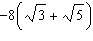 Multiply the radicals and simplify.  