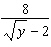 Rationalize the denominator and simplify.  