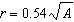 The radius of a circle r is approximated by the equation where the area is A. If the radius is 12.5 inches what is the area rounded to two decimal places?