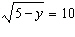 Solve the radical equation.  