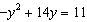 Solve the quadratic equation. Give both the exact solution(s) and solution(s) rounded to two decimal places.