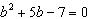 Solve the quadratic equation. Give both the exact solution(s) and solution(s) rounded to two decimal places.