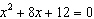 Rewrite the quadratic equation as an equivalent equation with one side a perfect square trinomial. Do not solve the equation.