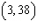 <strong>The graph shows the average monthly high temperature in Newark NJ for months from November to April. If a quadratic model is fit to the graphed data set estimate the coordinates of the vertex. </strong> A) B) C) D)