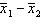 The variance of is .