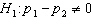  vs.   Rejection region: | z | > z <sub>0.005</sub> = 2.575 Test statistic: z = 5.0 Conclusion: Reject the null hypothesis. Yes, we can infer at the 99% significance level that the proportion of Canadians and Americans who believe that there is too much sex on television differ. More Canadians than Americans feel this way.