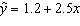 A scatter diagram includes the following data points: Two regression models are proposed: (1) , and (2) . Using the least squares method, which of these regression models provides the better fit to the data? Why?