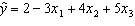 <strong>For the following multiple regression model: , a unit increase in x <sub>1</sub>, holding x <sub>2</sub> and x <sub>3</sub> constant, results in:</strong> A)a decrease of 3 units on average in the value of y . B)an increase of 8 units in the value of y . C)an increase of 3 units on average in the value of y . D)None of these choices.