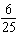 <strong>Which fraction is equivalent to 0.24?</strong> A) B) C) D)