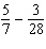 <strong>What is the difference of in lowest terms?</strong> A) B) C) D)