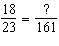 Which value is missing?