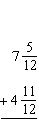 Add. Then write the sum in lowest terms.