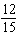 What is as a percent?