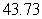 <strong>Determine the area of a triangle having the following measurements. Round your answer to two decimal places. </strong> A) sq. units B) sq. units C) sq. units D) sq. units E) sq. units