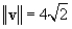 <strong>Find the magnitude of vector v. </strong> A) B) C) D) E)