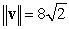 <strong>Find the magnitude and direction angle of . Round direction angle to nearest degree.</strong> A) ; B) ; C) ; D) ; E) ;