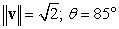 <strong>Find the magnitude and direction angle of .</strong> A) B) C) D) E)