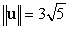 <strong>Use the dot product to find the magnitude of u if .</strong> A) B) C) D) E)