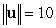 <strong>Use the dot product to find the magnitude of u if .</strong> A) B) C) D) E)