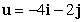 Find the angle between the vectors u and v if and . Round answer to two decimal places.