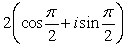 <strong>Find the trigonometric form of the complex number shown below. </strong> A) B) C) D) E)