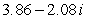 <strong>Find the standard form of the complex number shown below. Round answers to two decimal places. </strong> A) B) C) D) E)