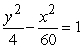 <strong>Find the standard form of the equation of the hyperbola with the given characteristics.vertices: (0, <font face=symbol></font>2) foci: (0, <font face=symbol></font>8)</strong> A) B) C) D) E)