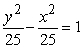 <strong>Find the standard form of the equation of the hyperbola with the given characteristics.foci: (<font face=symbol></font>5, 0) asymptotes: </strong> A) B) C) D) E)