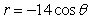 <strong>Which answer is a rectangular form of the given polar equation? </strong> A) B) C) D) E)